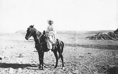 Charels de Foucauld dans le Sahara