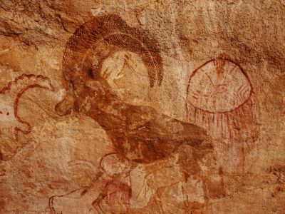 Grotte préhistorique près de Djanet